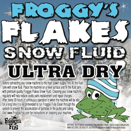 Ultra Dry Snow Fluid - 4 Gallon Case